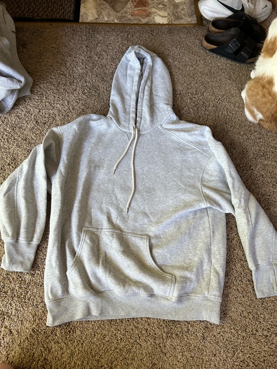 aerie Tops - aerie Light Gray Pullover Hoodie